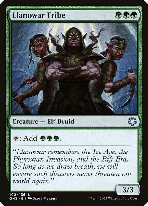 Llanowar Tribe (GN3)