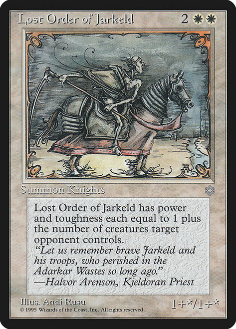 Lost Order of Jarkeld (ICE)