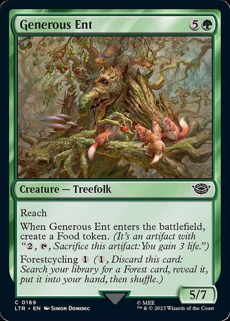 Generous Ent (LTR) (Foil)