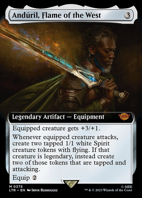 Andúril, Flame of the West (LTR) (Foil) (Extended Art)