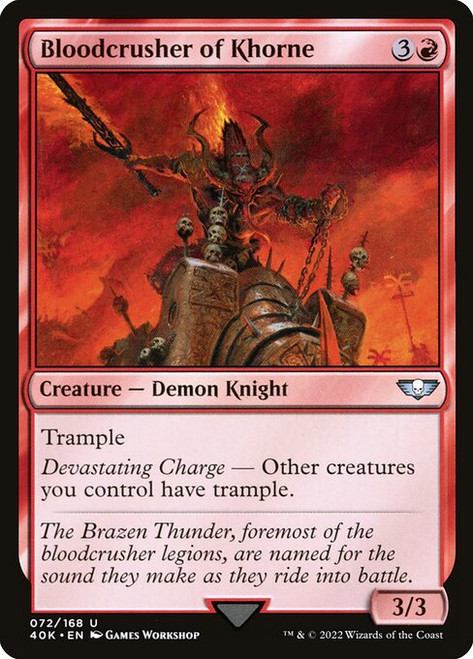 Bloodcrusher of Khorne (40K)