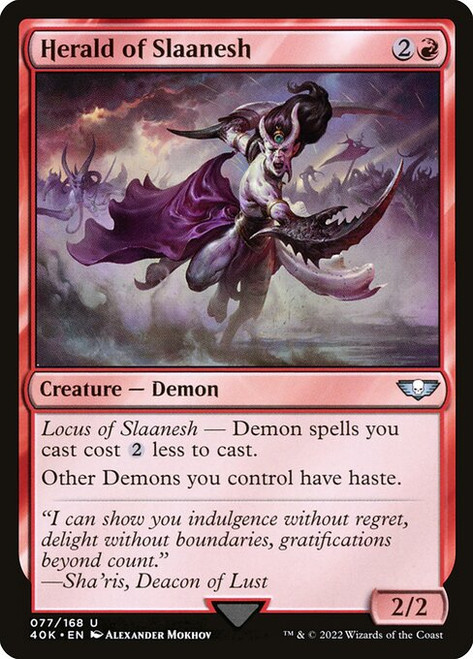 Herald of Slaanesh (40K)