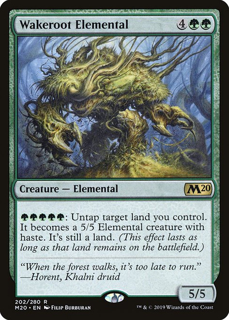Wakeroot Elemental (M20)
