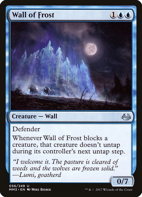 Wall of Frost (MM3) (Foil)