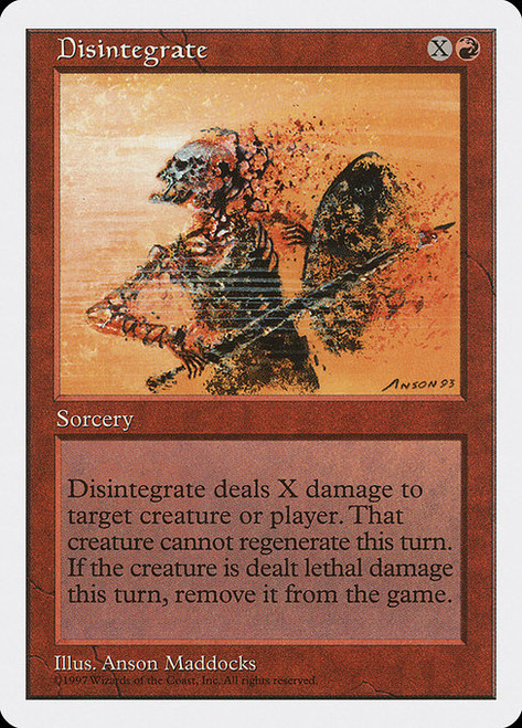 Disintegrate (5ED)