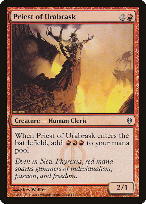 Priest of Urabrask (NPH) (Foil)
