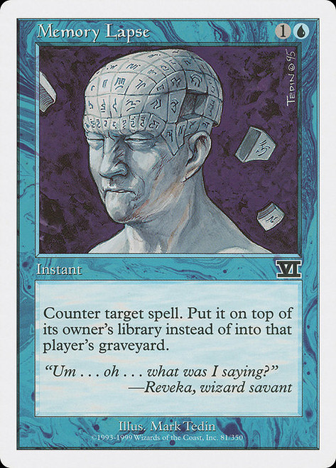 Memory Lapse (6ED)