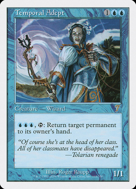 Temporal Adept (7ED) (Foil)