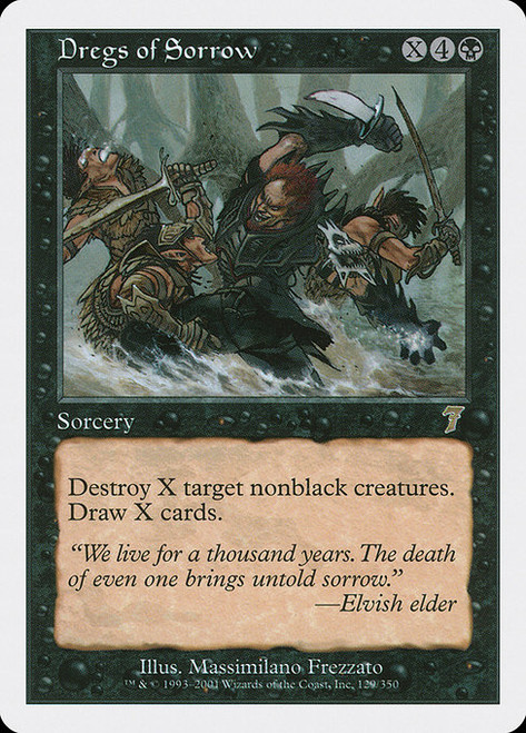 Dregs of Sorrow (7ED) (Foil)