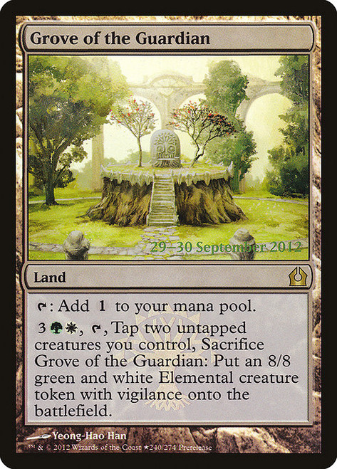 Grove of the Guardian (Prerelease) (PRTR) (Foil)