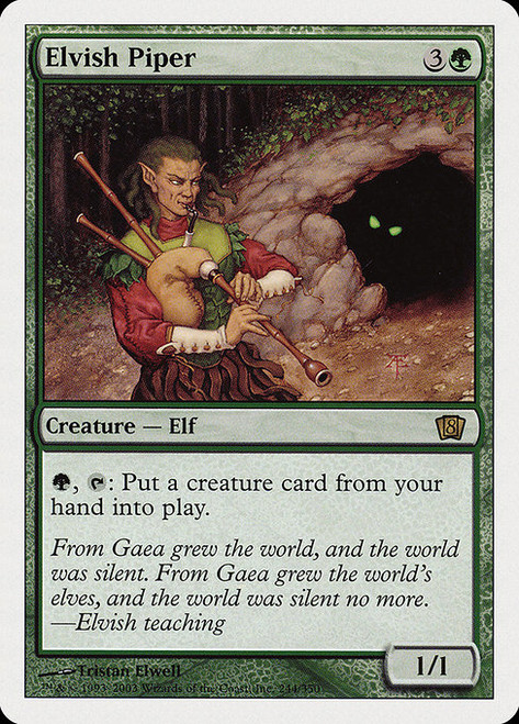 Elvish Piper (8ED) (Foil)