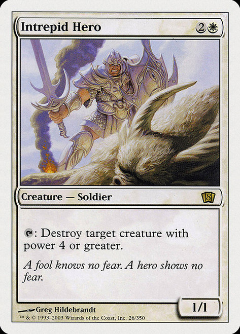 Intrepid Hero (8ED) (Foil)