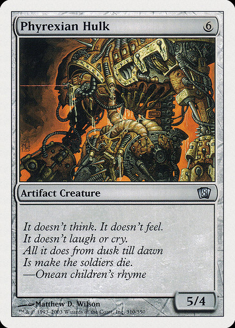 Phyrexian Hulk (8ED) (Foil)