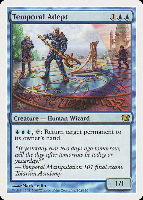 Temporal Adept (9ED) (Foil)