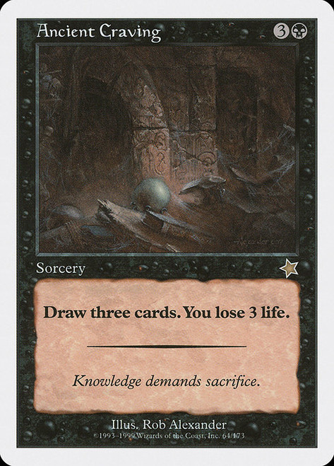 Ancient Craving (S99)