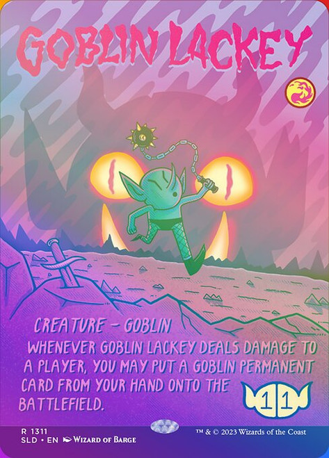 Goblin Lackey (SLD) (Double Rainbow)