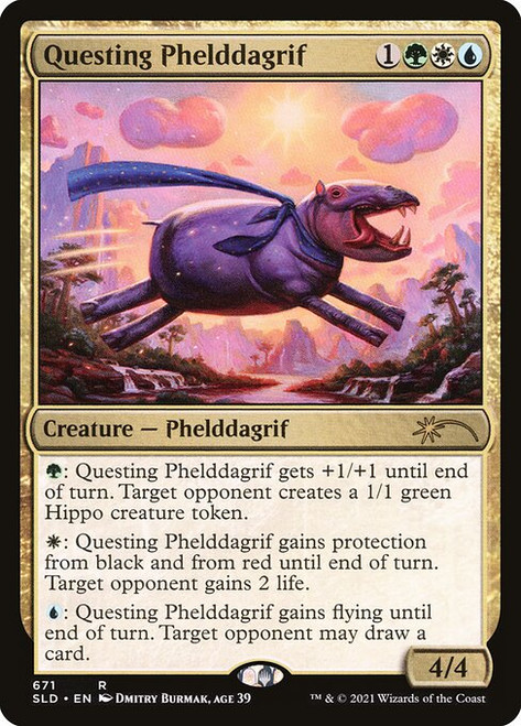 Questing Phelddagrif (SLD) (Foil)