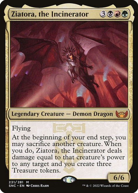 Ziatora, the Incinerator (SNC) (Foil)