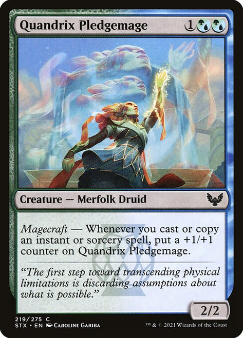 Quandrix Pledgemage (STX) (Foil)