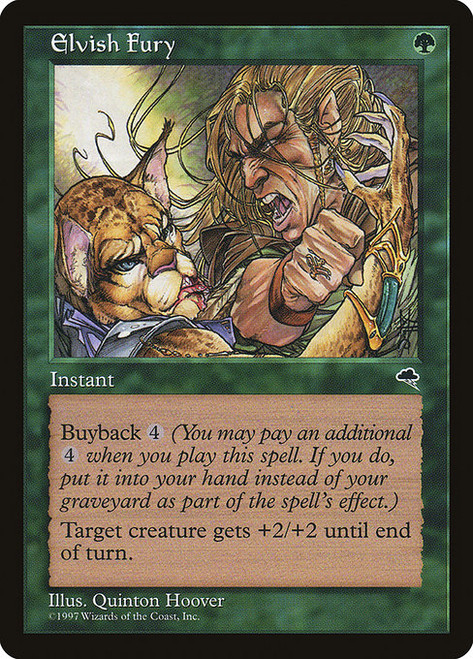 Elvish Fury (TMP)