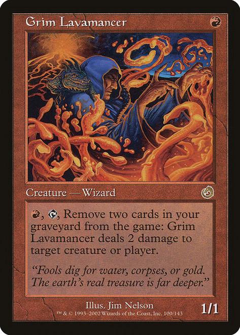 Grim Lavamancer (TOR) (Foil)