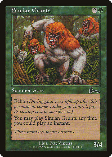 Simian Grunts (ULG)
