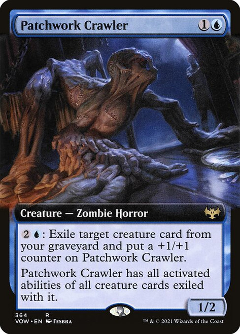 Patchwork Crawler (VOW) (Foil) (Extended Art)