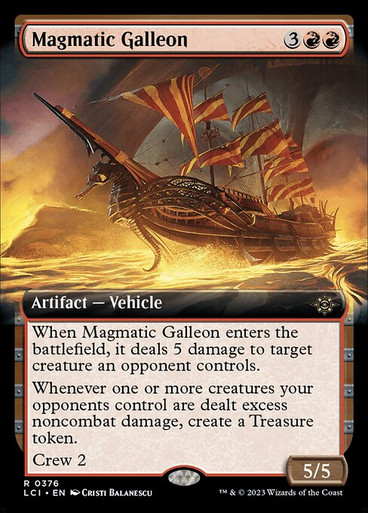 Magmatic Galleon (LCI) (Extended Art) (376)