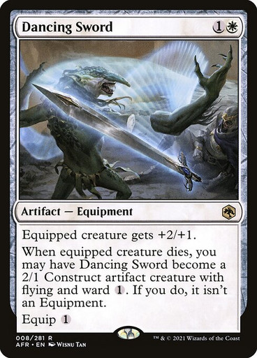 Dancing Sword (AFR) (Foil)