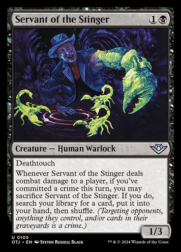 Servant of the Stinger (OTJ) (Foil) (105)