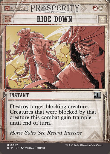 Ride Down (OTP) (Foil) (Showcase) (52)