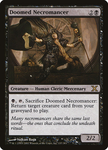 Doomed Necromancer (10E)