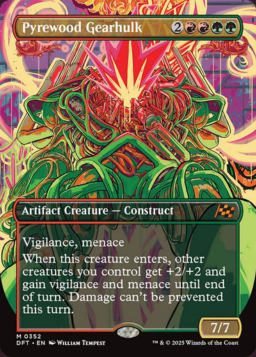 Pyrewood Gearhulk (Borderless) (DFT352N)