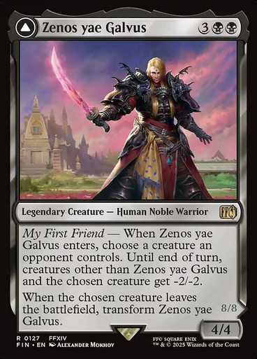 Zenos yae Galvus // Shinryu, Transcendent Rival (FIN127N)
