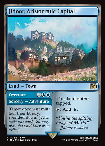 Jidoor, Aristocratic Capital // Overture (FIN284N)