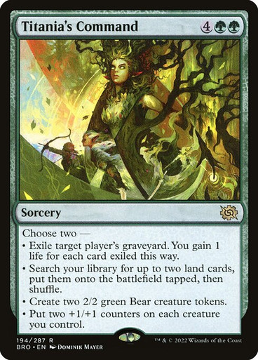 Titania's Command (BRO)