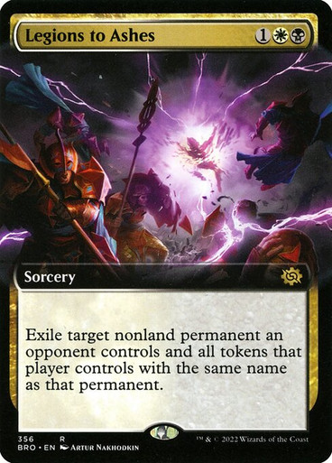 Legions to Ashes (BRO) (Foil) (ExtendedArt)