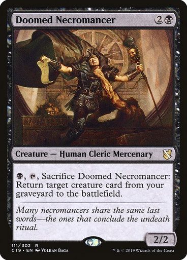 Doomed Necromancer (C19)