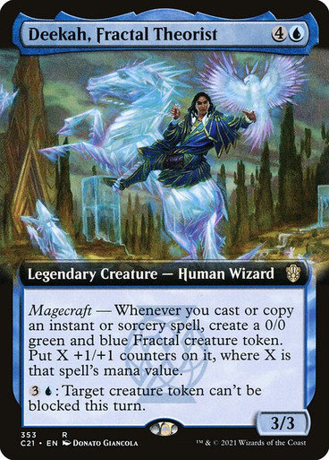 Deekah, Fractal Theorist (C21) (Extended Art)