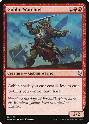 Goblin Warchief (DOM)