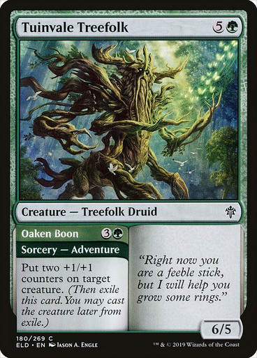 Tuinvale Treefolk // Oaken Boon (ELD)