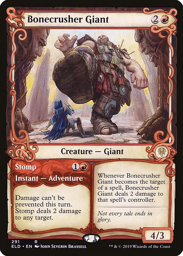 Bonecrusher Giant // Stomp (ELD) (Showcase)