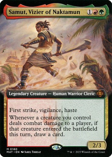 Samut, Vizier of Naktamun (MAT) (Extended Art)
