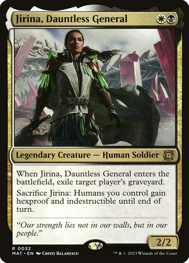 Jirina, Dauntless General (MAT)