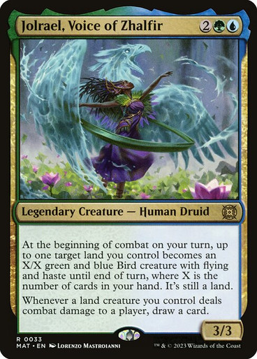 Jolrael, Voice of Zhalfir (MAT) (Foil)