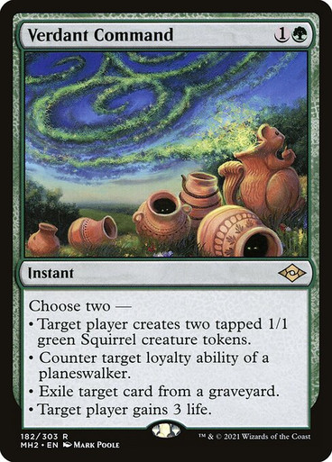 Verdant Command (MH2) (Foil)