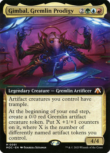 Gimbal, Gremlin Prodigy (MOC) (Extended Art)