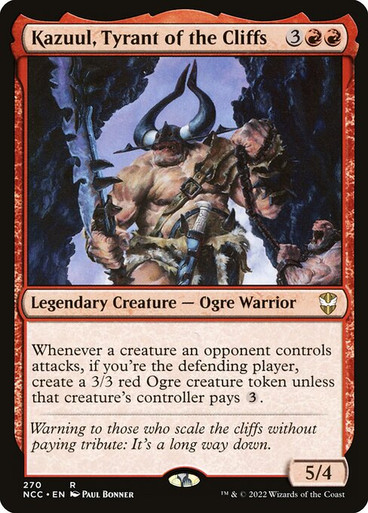 Kazuul, Tyrant of the Cliffs (NCC)