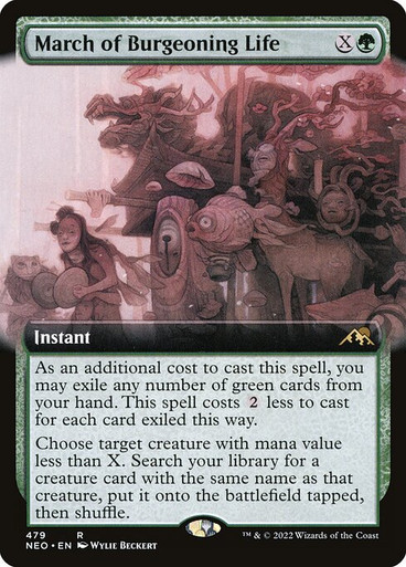 March of Burgeoning Life (NEO) (Extended Art)