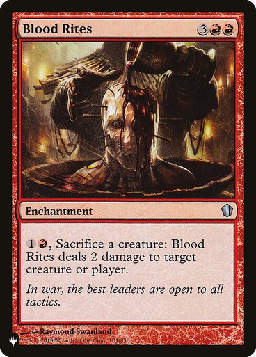 Blood Rites (#101) (PLIST)